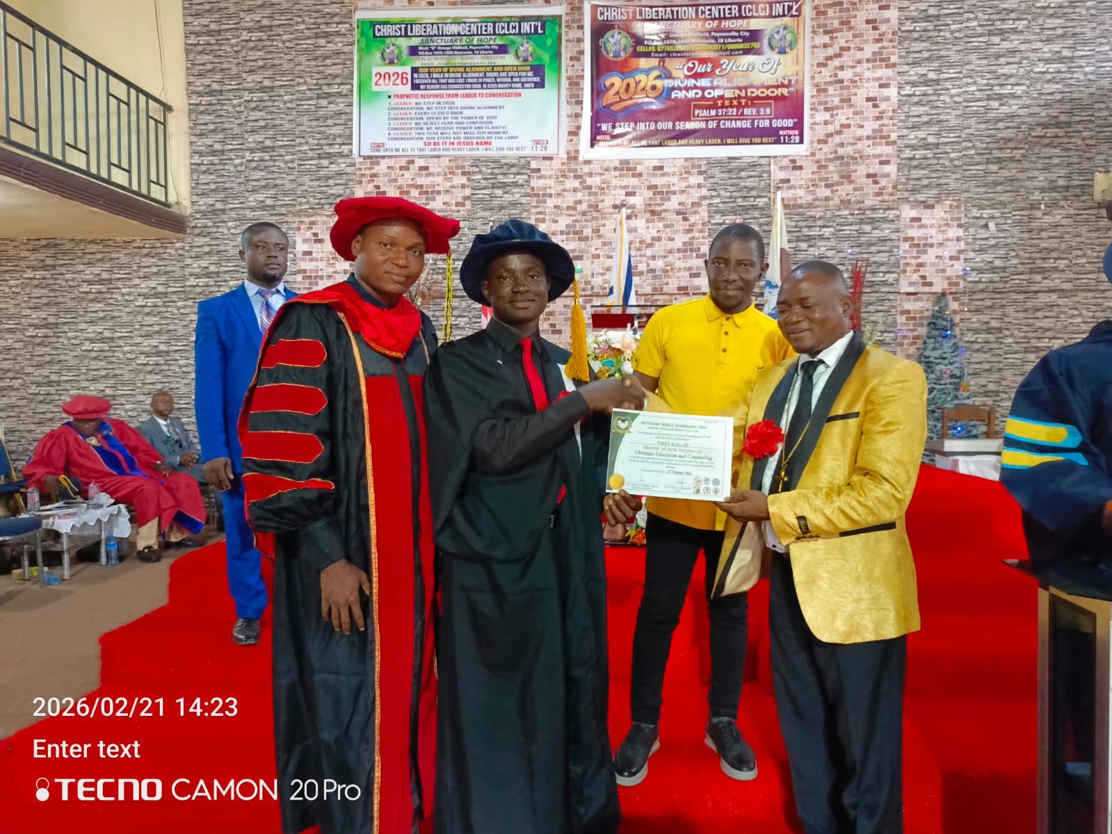 Degree Presentation